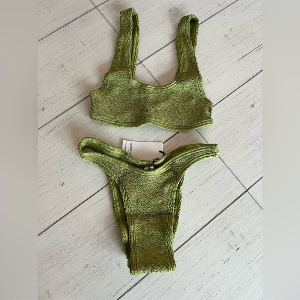 bond-eye Olive Green Bikini Set